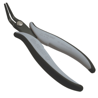 Piergiacomi PNB 2008 D | Pinza Becchi Lunghi Lisci Piegati a 45° | Versione Dissipativa ESD