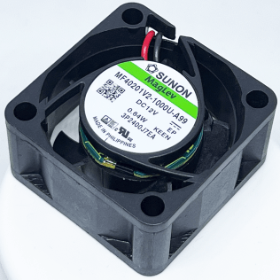SUNON MF40201V2-1000U-A99 | Ventilatore assiale | Vapo | 40 x 40 x 20 mm, 12 V, 13,1 m³/h, 21 dBA | Maglev | 2 Fili