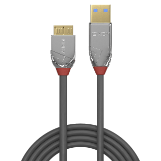 Cavo USB 3.2 | Tipo A a Micro-B | 1m | Placcato Oro - 5Gbit/s