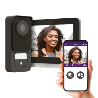Philips WelcomeEye Connect 3 Smart Connected Video Intercom in 3K