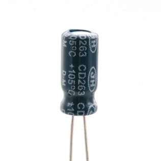 Condensatore Elettrolitico 1uF 100 Volt 105°C Jianghai 5x11