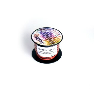 Tasker TSK54-5 Piattina rosso-nero sezione 2x1,50 mm Bobina 5 metri