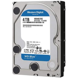 WD Blue 4 TB HDD Hard Disk  SATA 64MB Cache  SATA 6Gb/s 5400RPM WD40EZRZ