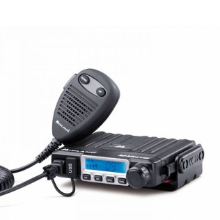 Midland CB-GO-USB Kit Radio CB Veicolare con Antenna, Base Magnetica e Cavo di Alimentazione