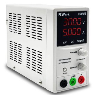 Alimentatore da Banco uscita regolabile 0÷50V, 0÷3A, PCWork PCW07B
