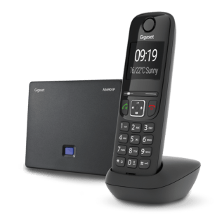 Siemens Gigaset AS690 IP Telefono Cordless Dect con base VoIP e analogica