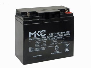 Batteria Ermetica Ricaricabile al Piombo 12V 18Ah MKC