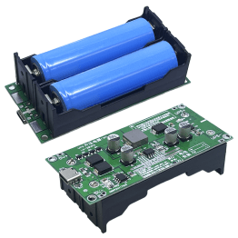 Modulo Ricarica USB-C 15W 3A con Boost Converter per Batterie 18650 Litio