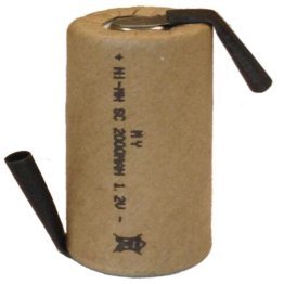 Batteria Ricaricabile Ni-MH SC 1,2 Volt 2000mAh Cartonata