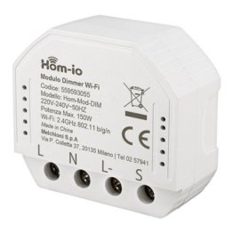 Modulo Relè Dimmer da Incasso 150W Smart Wi-Fi Hom-io 1 Canale