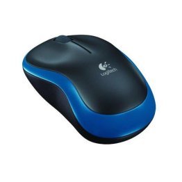 Logitech M185 Wireless Mouse Ottico Azzurro, USB, Plug and Play