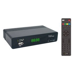 i-ZAP T365 PLAY Decoder Digitale Terrestre DVB-T2 con Telecomando Universale per TV