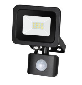 Faro a LED per Esterno 230V 10W 850lm 4000K con sensore PIR