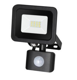 Outdoor LED light 230V 10W 850lm 4000K with PIR sensor