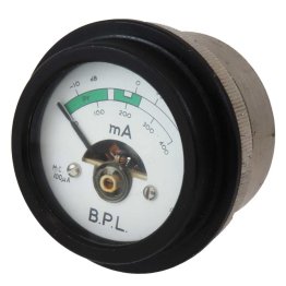 BPL Military Analog Milliammeter Full scale 400mA