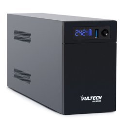 Gruppo di Continuità Vultech UPS750VA-LFP con batterie Litio-Ferro-Fosfato e uscite uscite Bipasso e Schuko