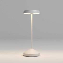 REDO Sophie White Rechargeable Table Lamp Dimmable LED 2,2W IP65 with charging base