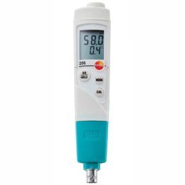 Testo 206 pH3 portable pH meter for interchangeable probes 0563 2063