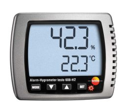 Testo 608-H2 Thermohygrometer with Alarm
