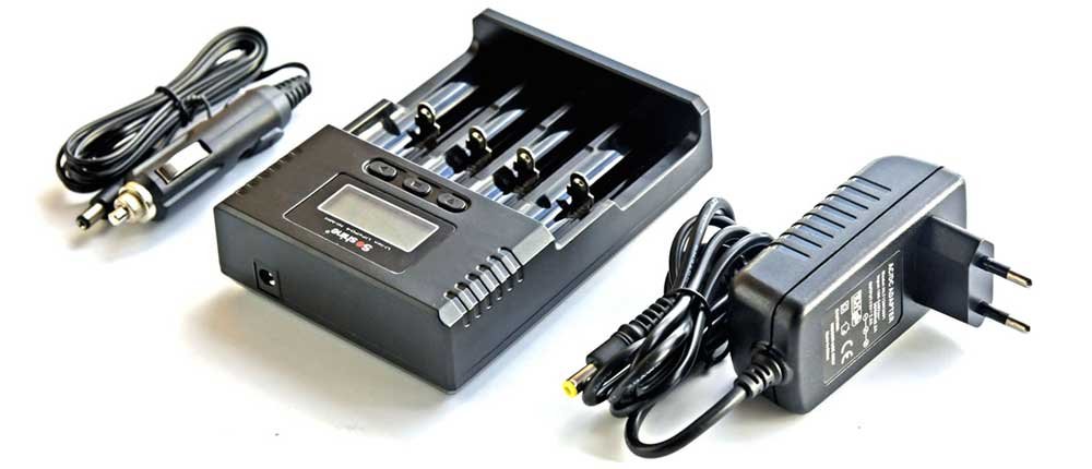 Soshine H4 Battery Charger - Scope of Delivery