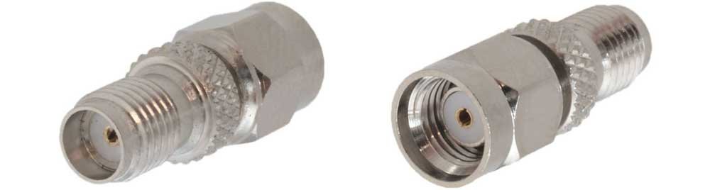 SMA female - RP SMA male adapter JR6897A