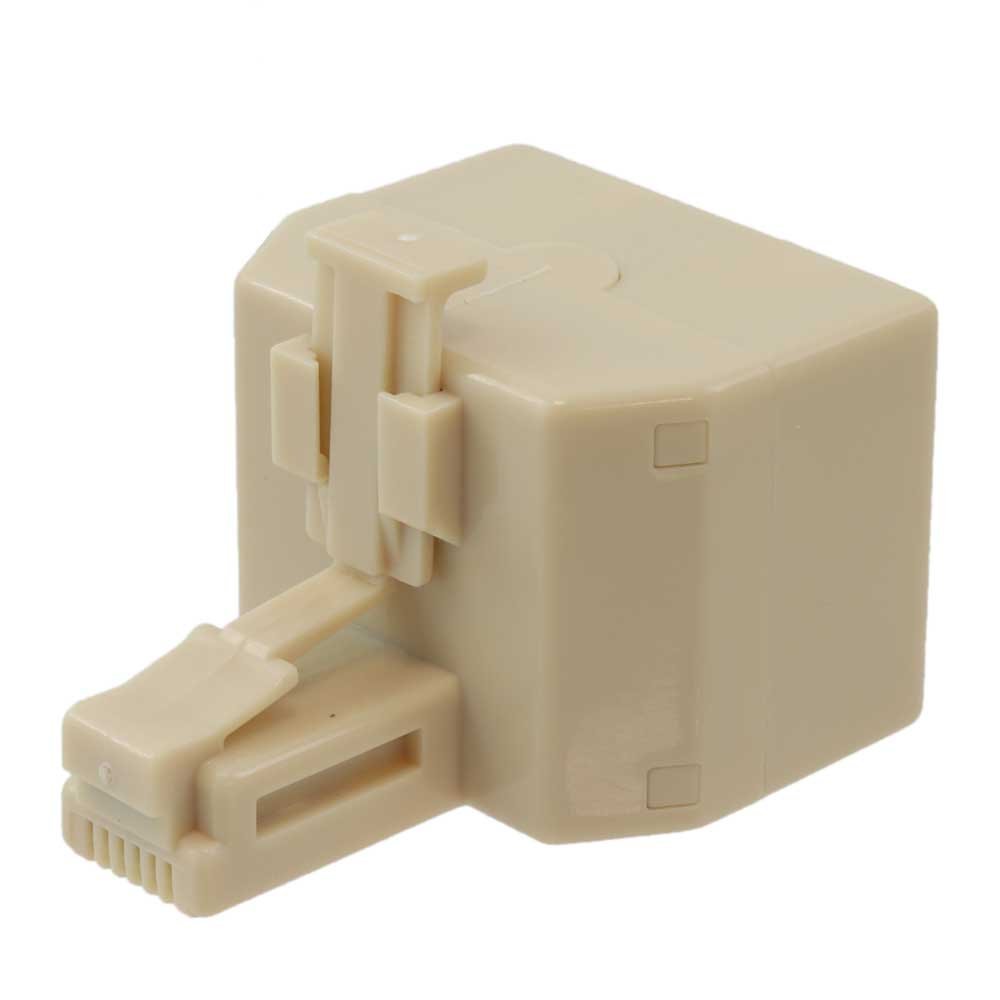 Sdoppiatore telefonico RJ11 6p4c da 1 spina a 2 prese