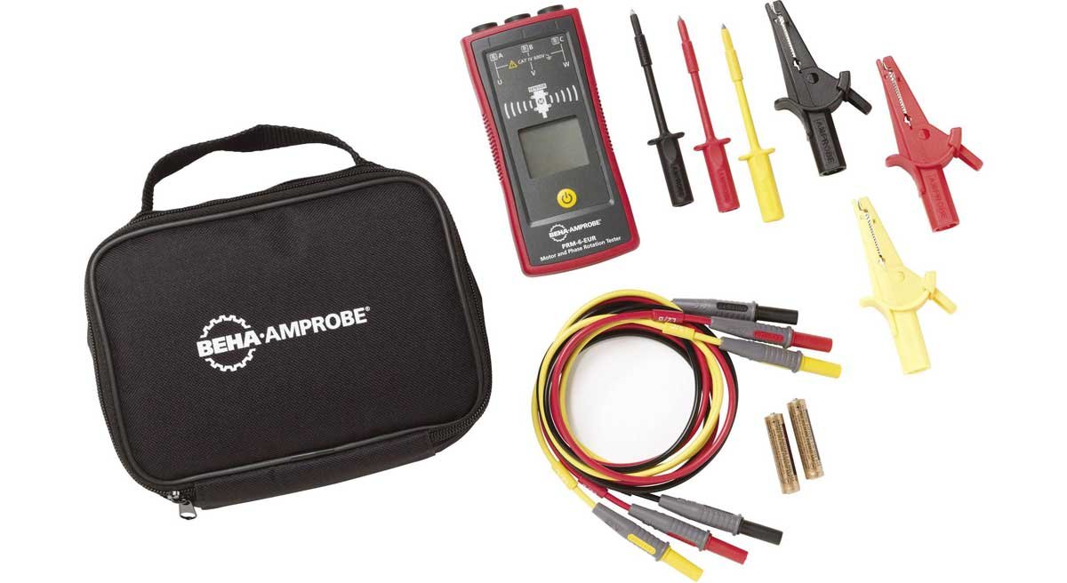 Beha-Amprobe PRM-6-EUR Analizzatore tester rotazione fasi e dei motori