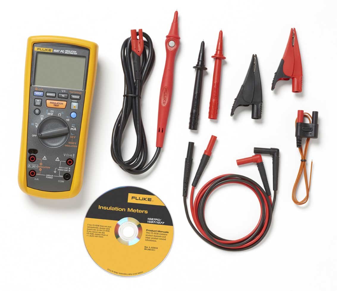 Fluke 1587 Scope of Delivery