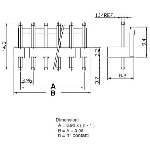 EXCON EX3296 dimensioni
