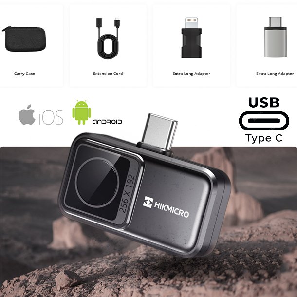 2_termocamera HIKMICRO Mini2 V2 for iOS and Android