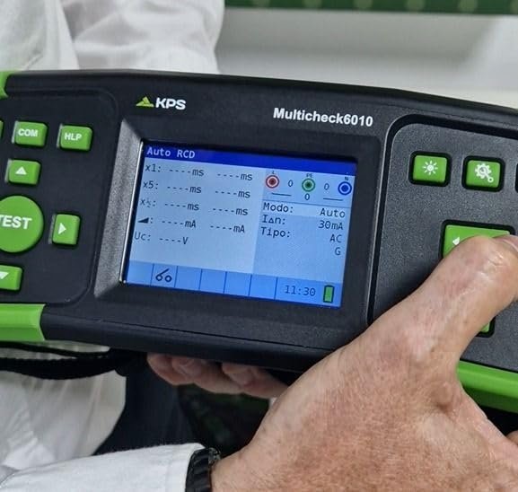 560KPS-MULTICHECK6010 - KPS MULTICHECK6010 Tester Multifunzione per Installazioni Elettriche