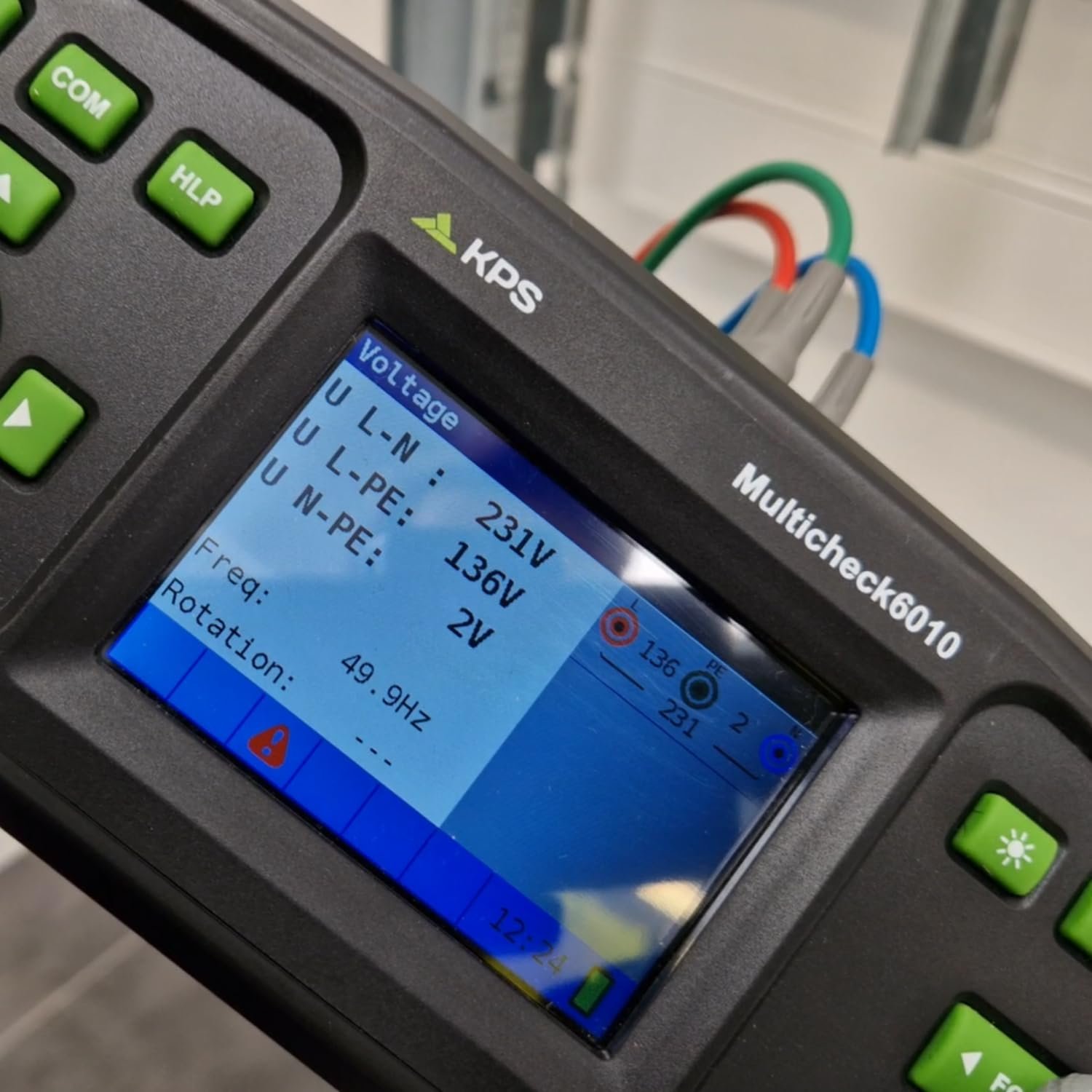 560KPS-MULTICHECK6010 - KPS MULTICHECK6010 Tester Multifunzione per Installazioni Elettriche