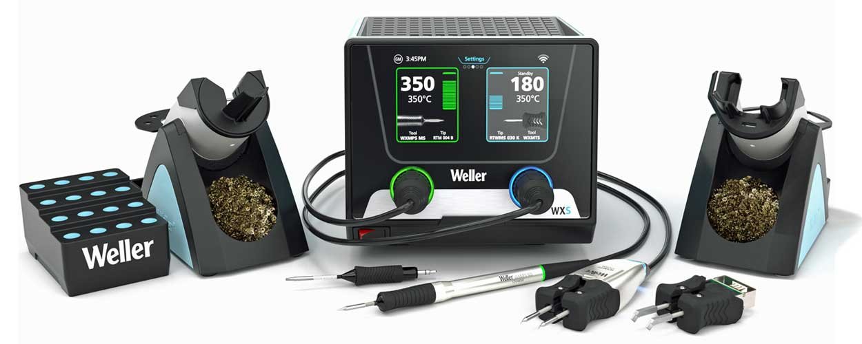 Weller WXsmart Set con saldatore WXMPS e pinza termica WXMTS, T0053457699