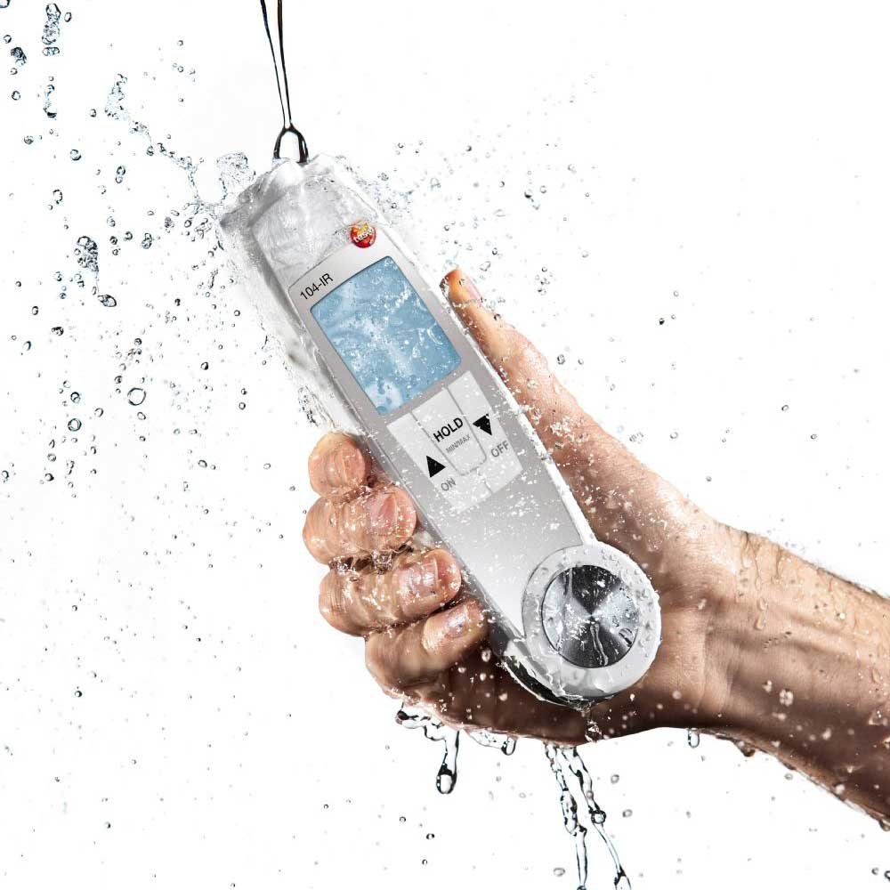 Testo 104 IR lavabile sotto l'acqua