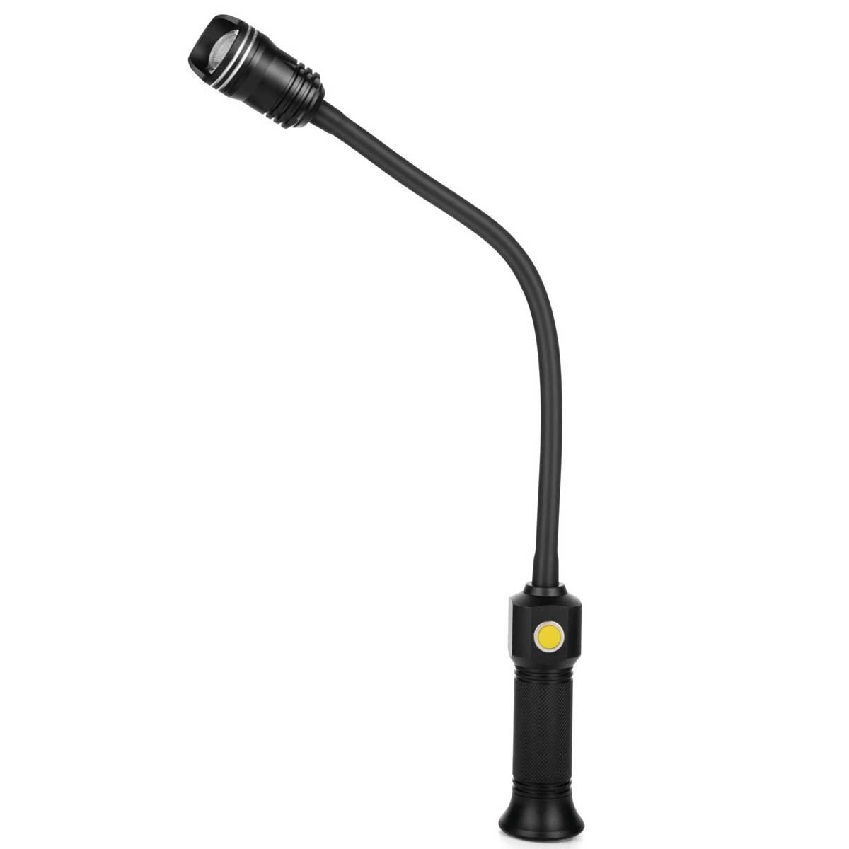 442PCW12F - PCWork PCW12F | Lampada Luce da Lavoro Flessibile Orientabile Ricaricabile 400lm con impugnatura magnetica