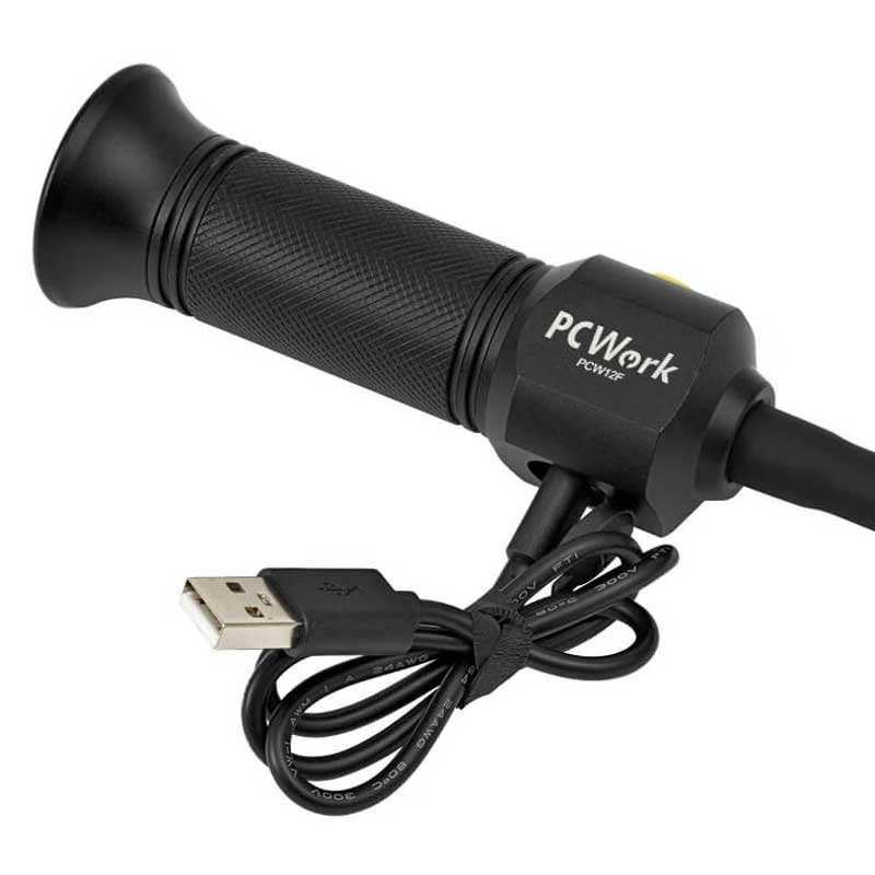 442PCW12F - PCWork PCW12F | Lampada Luce da Lavoro Flessibile Orientabile Ricaricabile 400lm con impugnatura magnetica