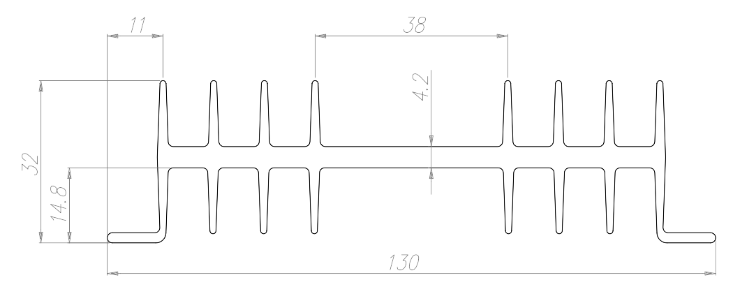 Tecnoal T130 dimensioni