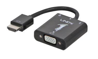 Lindy 38185 Adattatore da HDMI a VGA e Audio