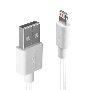  Lindy 31326 Cavo USB a Lightning bianco 1 metri