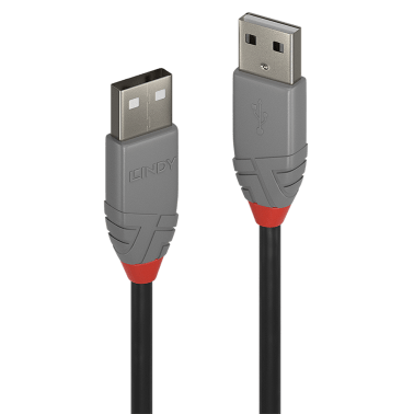 USB 2.0 cable Type A Male to A Male 2 meters Lindy 36693