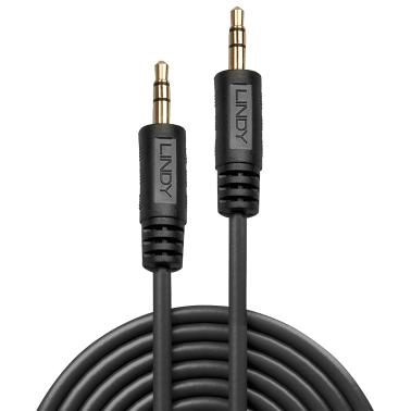 Audio Cable Jack 3.5mm Stereo Male / Male 10mt