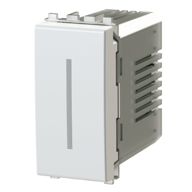 4box Uniko Lite S | Comando Multifunzione | Bianco | 1 Relè | Compatibile Vimar® Plana