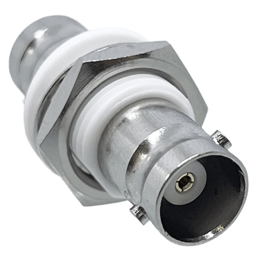 Connettore Passaparete Isolato BNC Femmina-Femmina 50 Ohm per Pannello