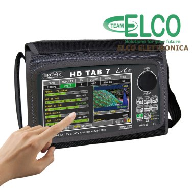 Rover HD Tab 7 Lite Misuratore di campo Professionale con display 7" Touchscreen