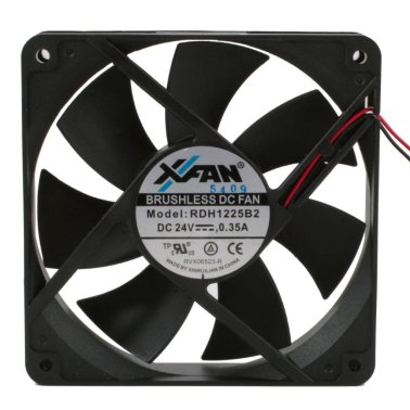 X-Fan RDH1225B2 Ventilatore 120X120x25 24VDC su Cuscinetto
