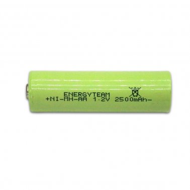Batteria stilo AA 2500 mAh Ni-Mh bottone EnergyTeam