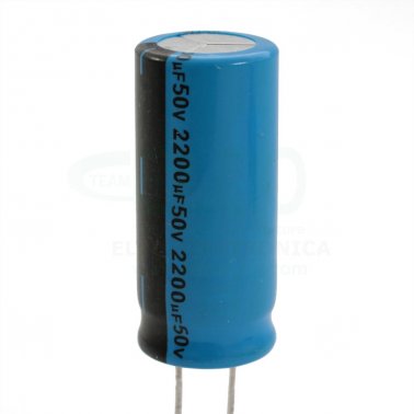 Condensatore elettrolitico Lelon 2200µF 50V 85°C   