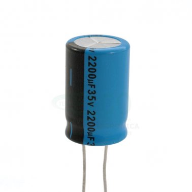 Condensatore elettrolitico Lelon 2200µF 35V 85°C   