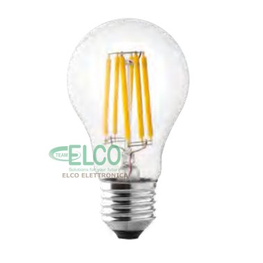 Lampada Wire LED a filamento 8W attacco E27 3000°K Wiva 12100541