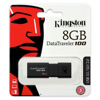 Kingston DT100G3/8GB Pen drive USB 3.1 da 8GB